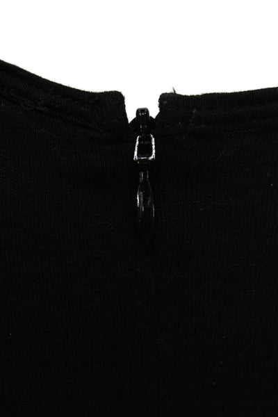 Hatch Womens Jumpsuit Black Rayon Short Sleeve Maternity Size 0