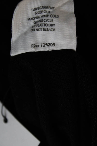 Hatch Womens Jumpsuit Black Rayon Short Sleeve Maternity Size 0