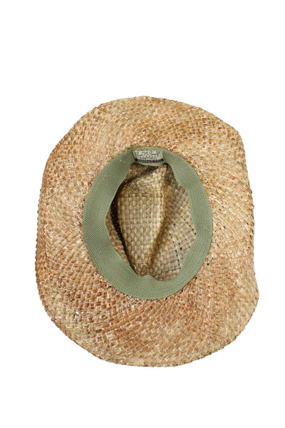 Sun N Sand Unisex Adults Woven Beaded Band Cowboy Hat Beige Size OS