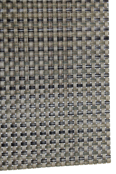 Designer Brown Vinyl Woven Placemats 19"x14.5" Lot 8