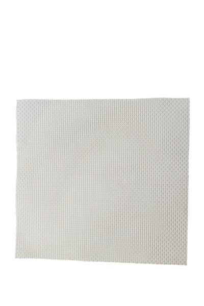 Designer Cream Vinyl Woven Placemats 13.25"x13.75" Lot 7