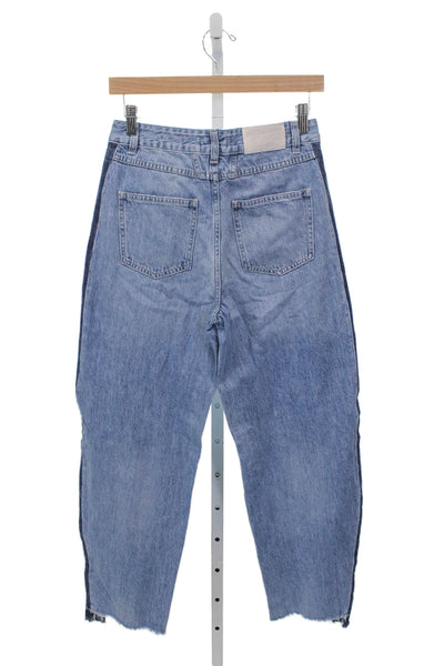 Closed Womens High Waist Tapered Jeans Blue 100% Cotton 27in Inseam Size 26
