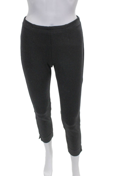 Sharis Womens Ankle Pants Gray Viscose Pull On Size 40