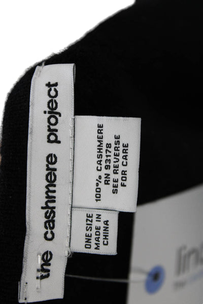 The Cashmere Project Womens Black Cape Sweater Sleeveless Size One Size
