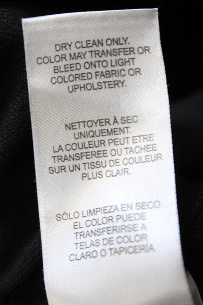 Frame Womens Black Cotton Flared Jeans Size 1