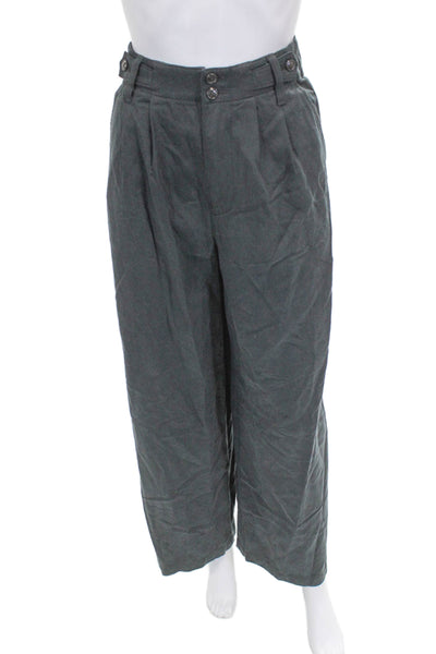Madewell Womens Dress Pants Gray Lyocell Button Inseam 29 Size 2