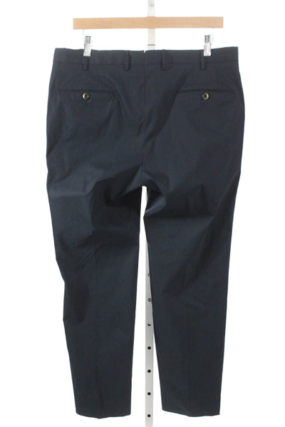 PT Torino Men Dress Pants Blue Cotton Button Size 50
