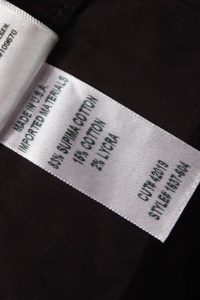 Citizens of Humanity Mens Purple Supima Cotton Pants Zip Size 30