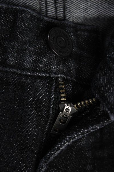 Moussy Women Ankle Black Jeans Cotton Mid Rise Size 25