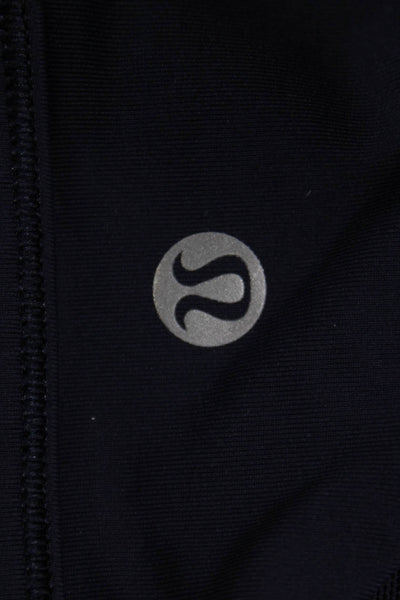 Lululemon Womens Crisscross Strappy Back Sports Bra Dark Blue Size 8