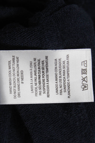 ONIA Mens T-Shirt Blue Cotton Blend Crew Neck Short Sleeve Size M