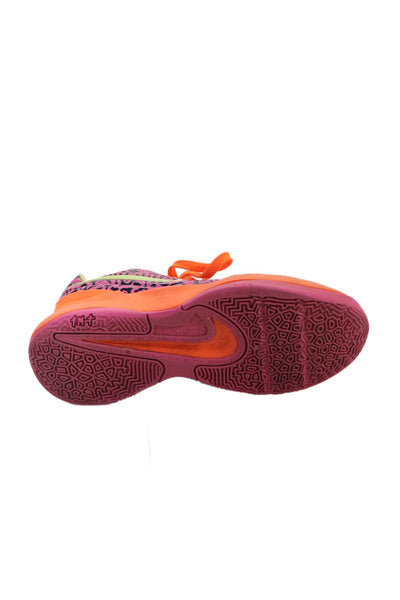 Nike Unisex Kids Ja 2 SE Grade School Basketball Sneakers Orange Size 3.5