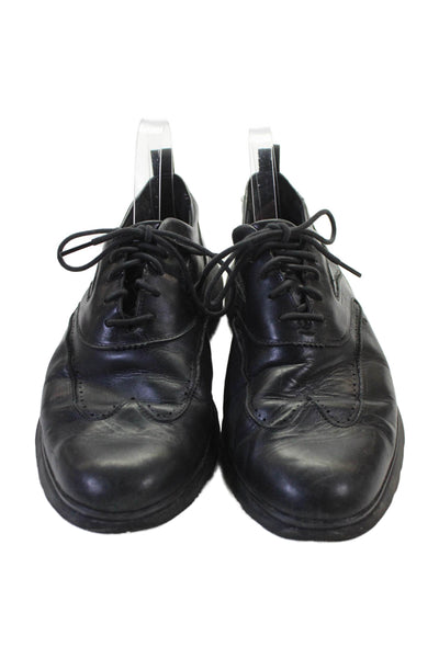 Cole Haan Grand.OS Mens Leather Lace-Up Oxford Shoes Black Size 10.5