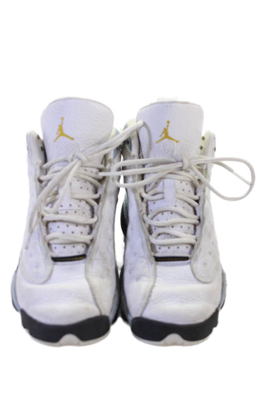 Air Jordan Boys 13 Retro High-Top Sneakers White Size 3.5