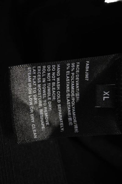 Lafayette 148 New York Women Black Ankle Pants Pull On Inseam 26 Size XL