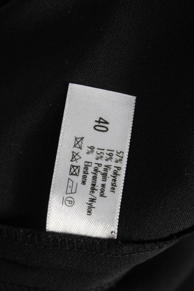 Wolford Women Dress Pants Black Polyester Size 40
