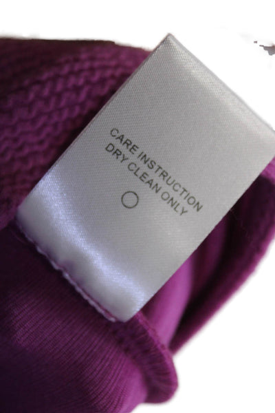 Lovers + Friends Womens Bodycon Mini Dress Purple Sleeveless Scoop Neck Size XS