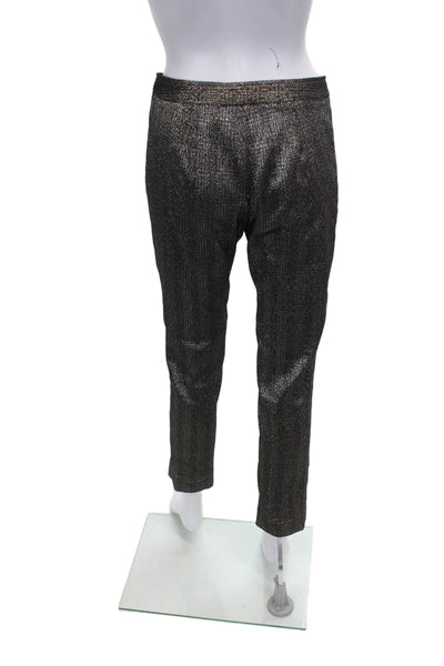 Zac Posen Women Dress Pants Black Check Size 27