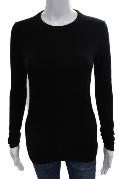 C by Bloomingdales Women Black Cashmere Pullover Sweater Size XS