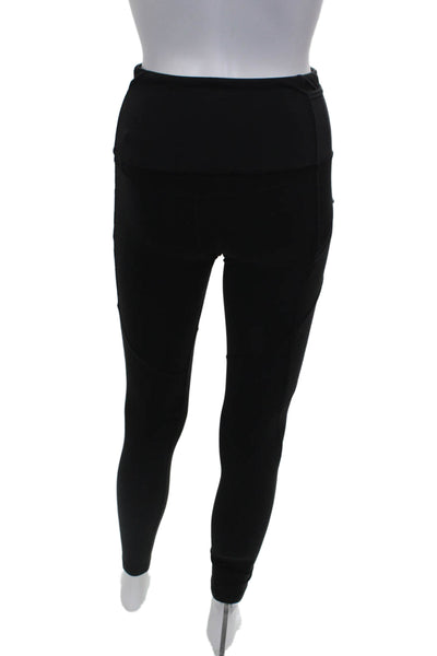 Lululemon Womens Black Nylon Ankle Leggings Size 4