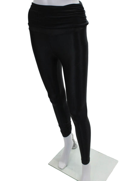 Koral Women Ankle Maternity Leggings Black Polyamide Size S