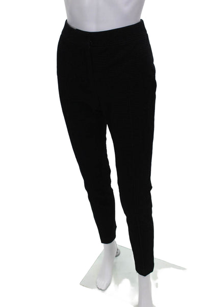Akris Punto Women Dress Pants Black Viscose Button Inseam 30 Size 6