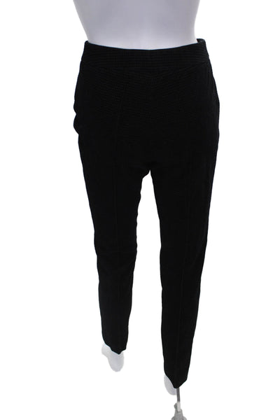 Akris Punto Women Dress Pants Black Viscose Button Inseam 30 Size 6