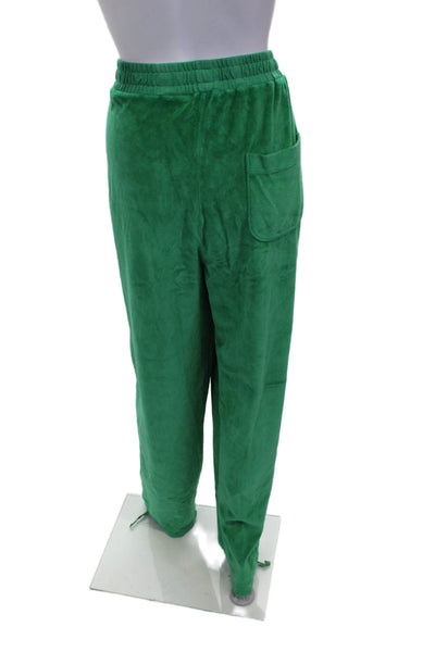 Suzie Kondi Women Green Cotton Sweatpants Size XL