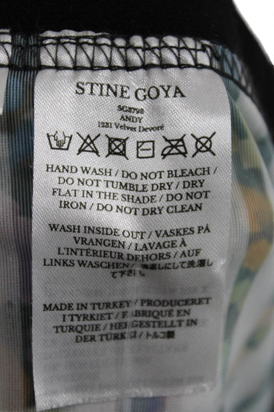 Stine Goya Women Dress Pants Floral Multicolor Polyester Pull On Size M