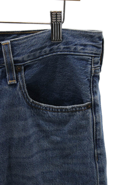 Levi Strauss & Co Women Blue Wide-Leg Jeans Size 29