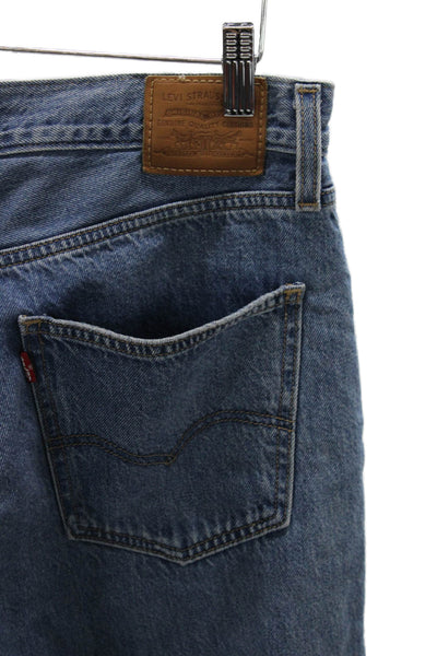 Levi Strauss & Co Women Blue Wide-Leg Jeans Size 29