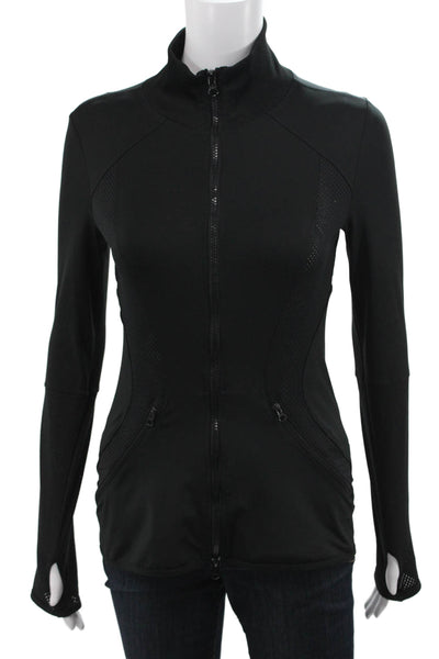 Adidas by Stella McCartney Womens Black Track Jacket Zip Size S