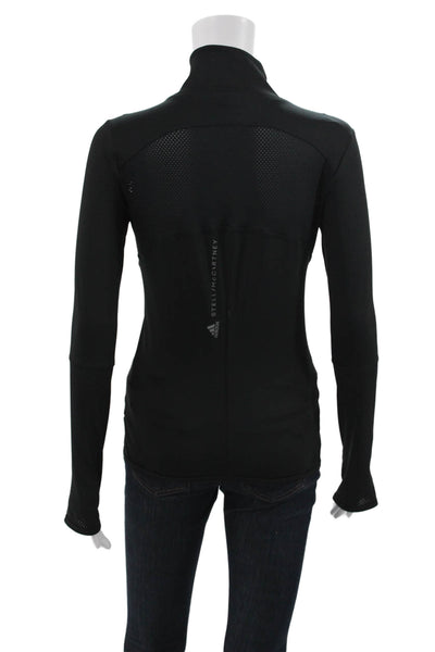 Adidas by Stella McCartney Womens Black Track Jacket Zip Size S