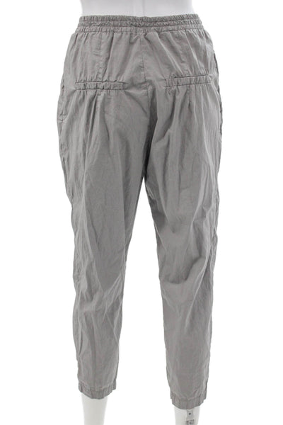 Transit Par Such Womens Jogger Pants Gray Cotton Pull On Size S