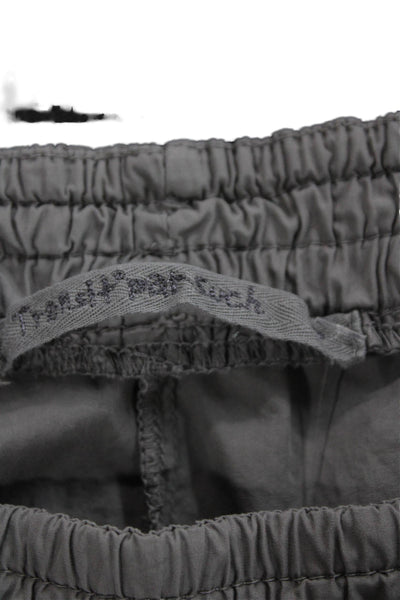 Transit Par Such Womens Jogger Pants Gray Cotton Pull On Size S