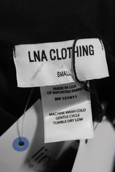LNA Women Ankle Black Leggings Size S
