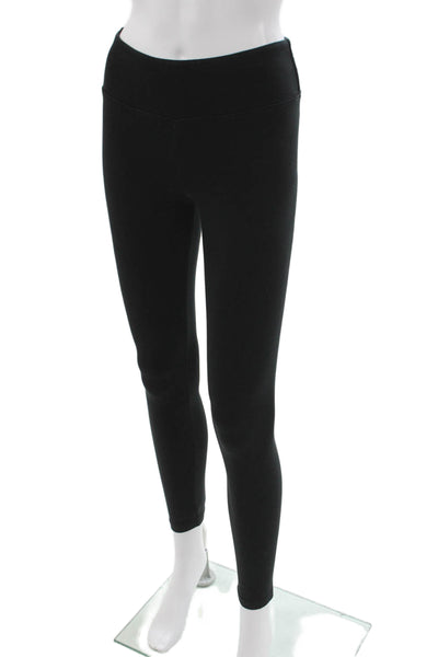 J Crew Women Ankle Leggings Black Cotton Blend Loungewear Size XS