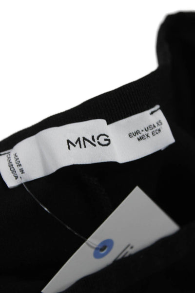 MNG Women Ankle Leggings Black Size XS