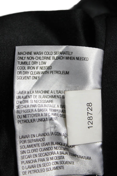 Michael Michael Kors Women Trench Coat Black Size S