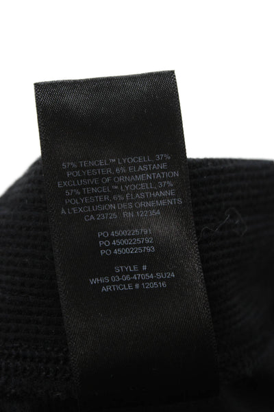TNA Womens Black Tencel Lyocell Sweatpants Drawstring Size L