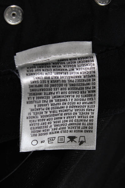 Citizens of Humanity Women Skinny Jeans Black Low Rise Rayon Size 25