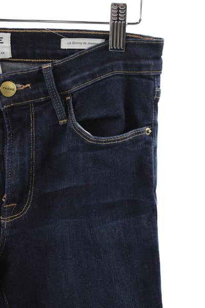 Frame Denim Women Skinny Blue Jeans Size 27