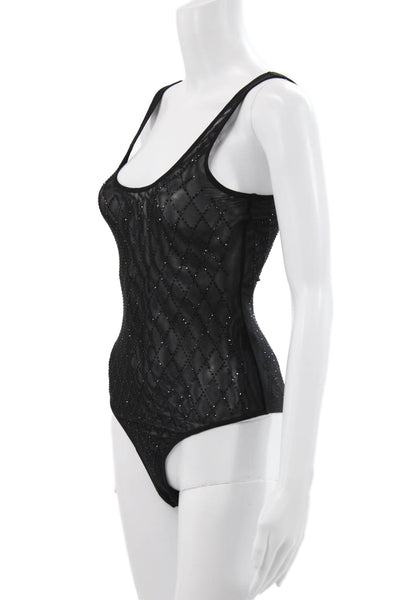 Generation Love Womens One Piece Jumpsuit Black Sleeveless Round Neck Size XS