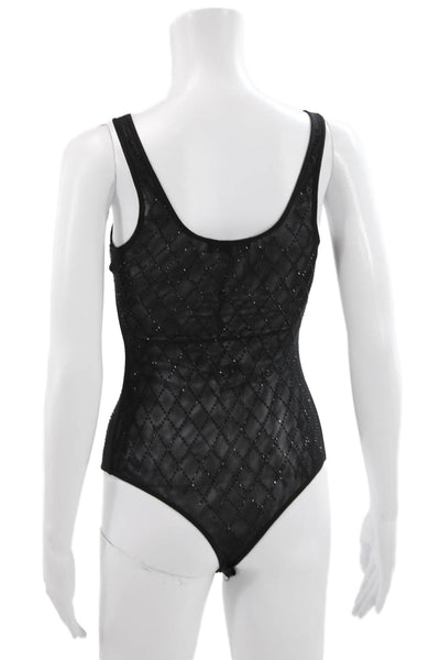 Generation Love Womens One Piece Jumpsuit Black Sleeveless Round Neck Size XS
