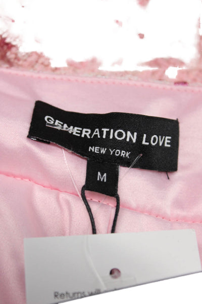 Generation Love Womens Sailor Cotton Pink Shorts Size M