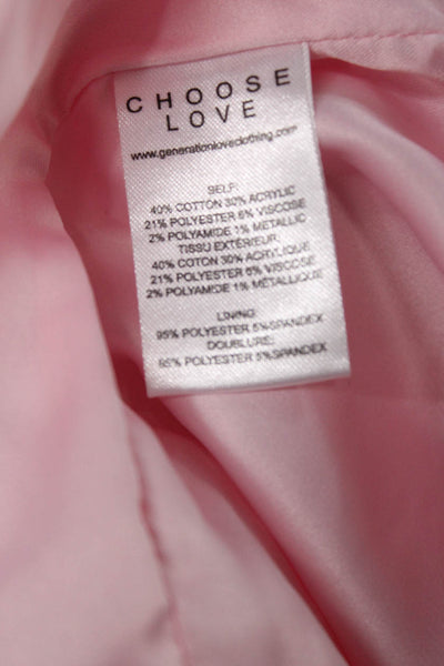 Generation Love Womens Sailor Cotton Pink Shorts Size M