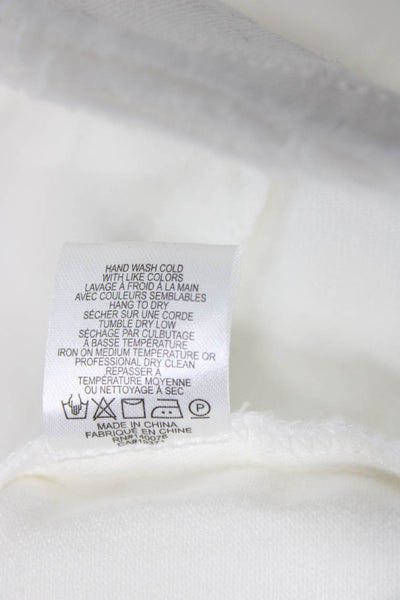 Generation Love Womens White Basic Jacket Long Sleeve Button Size XS