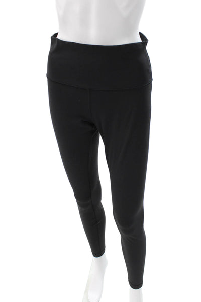 Lululemon Womens Black Nylon Ankle Leggings Size 8