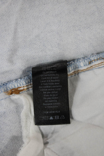 Rag & Bone Women Mom Jeans Blue Cotton Size 30