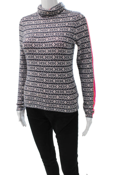 Maeve Anthropologie Women Sweater Fair Isle Turtleneck Multicolor Size XS